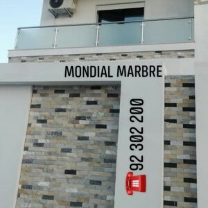 Facades en marbre